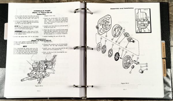 Case 930 931 941 Comfort King Tractor Service Manual Parts Set SN 8258382-Up - Image 21