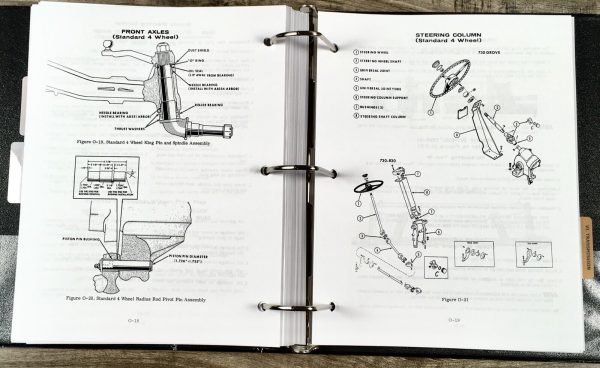 Case 930 931 941 Comfort King Tractor Service Manual Parts Set SN 8258382-Up - Image 22