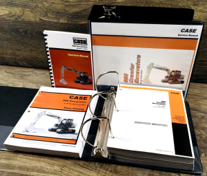 Case 688 Excavator Service Manual Parts Catalog Operators Set PIN 11601-After