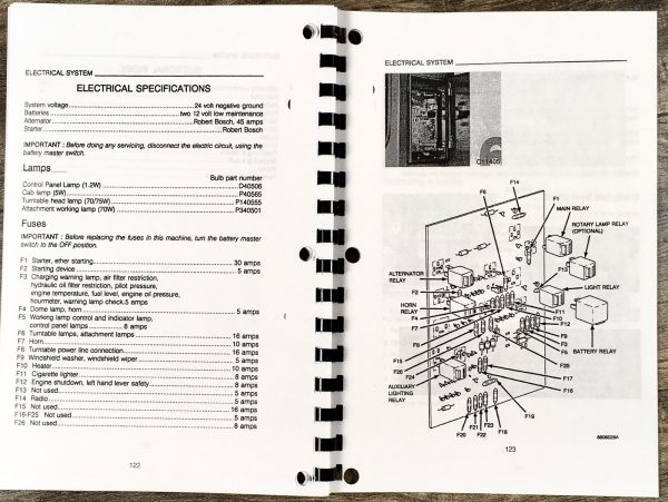 Case 688 Excavator Service Manual Parts Catalog Operators Set PIN 11601-After - Image 23