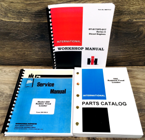 International 560 Rubber Tire Pay Loader Service Parts Manual Catalog DTI-817C