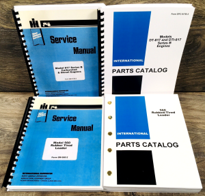 International 560 Rubber Tire Pay Loader Service Parts Manual Catalog DTI-817B