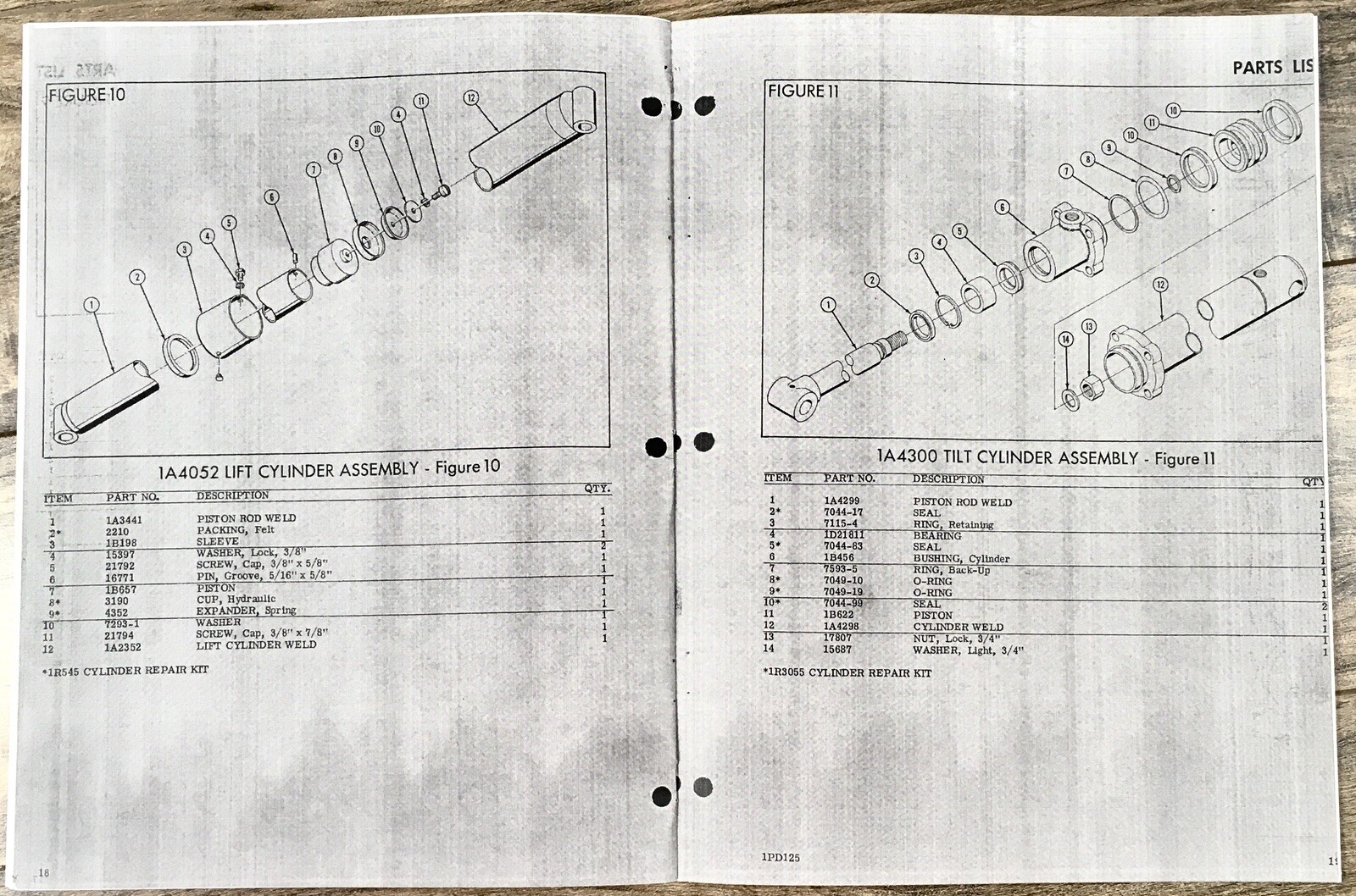 Farmhand F25-B Heavy Duty Loader Operators Manual Instruction Parts List 527-Up - Image 4