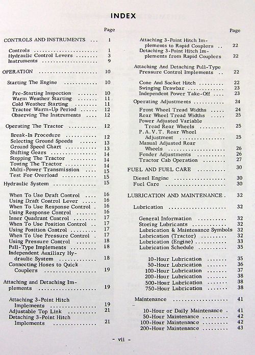 Set Massey Ferguson Mf 1080 Tractor Service Manual with Repair Parts Operators - Image 3