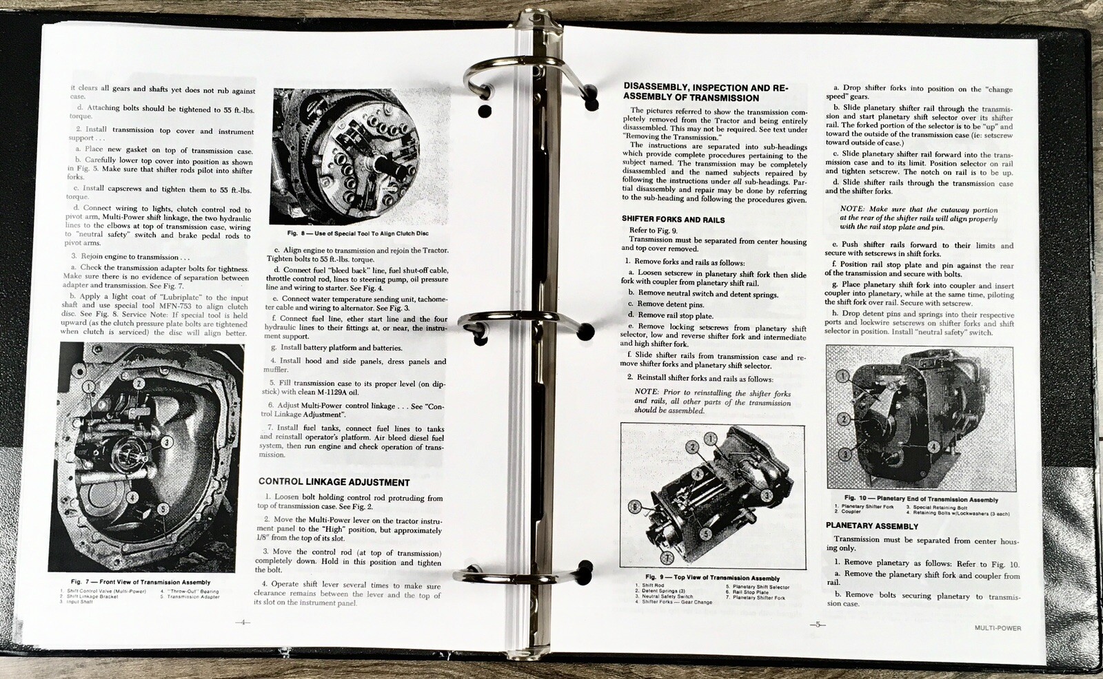 Set Massey Ferguson Mf 1080 Tractor Service Manual with Repair Parts Operators - Image 14