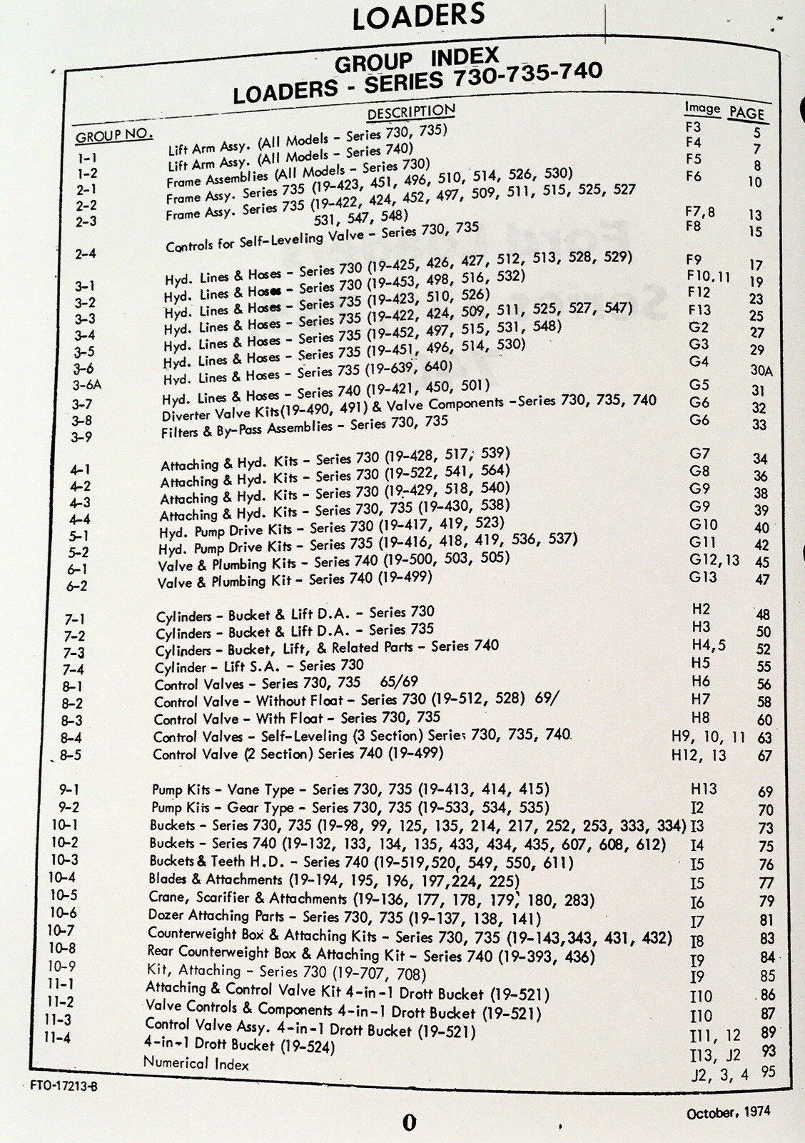 Ford 740 Loader Service Parts Operators Manual Owners Repair Shop Set Catalog - Image 12