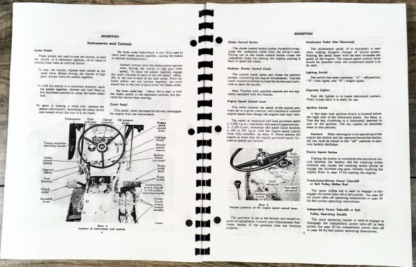International 350 Utility Tractor Service Parts Operators Manual Set Repair Shop - Image 22