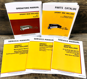 New Holland 277 Baler Service Manual Repair Parts Catalog Operators Shop Set