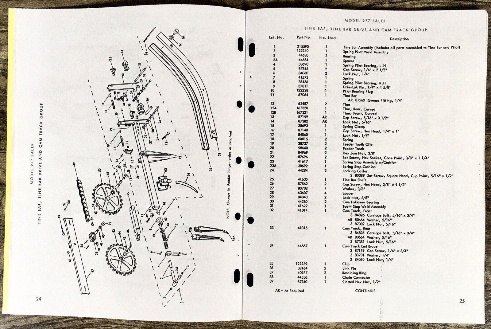 New Holland 277 Baler Parts Catalog Operators Manual Set Owners Assembly Book - Image 9