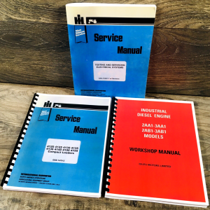 International 4136 Compact Loader Service Manual Skidsteer Repair Isuzu Engine