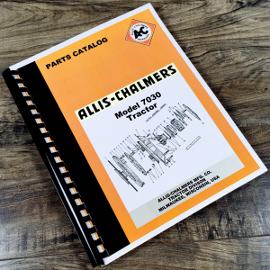 Allis Chalmers 7030 Tractor Parts Manual Catalog Book Assembly Schematics Views