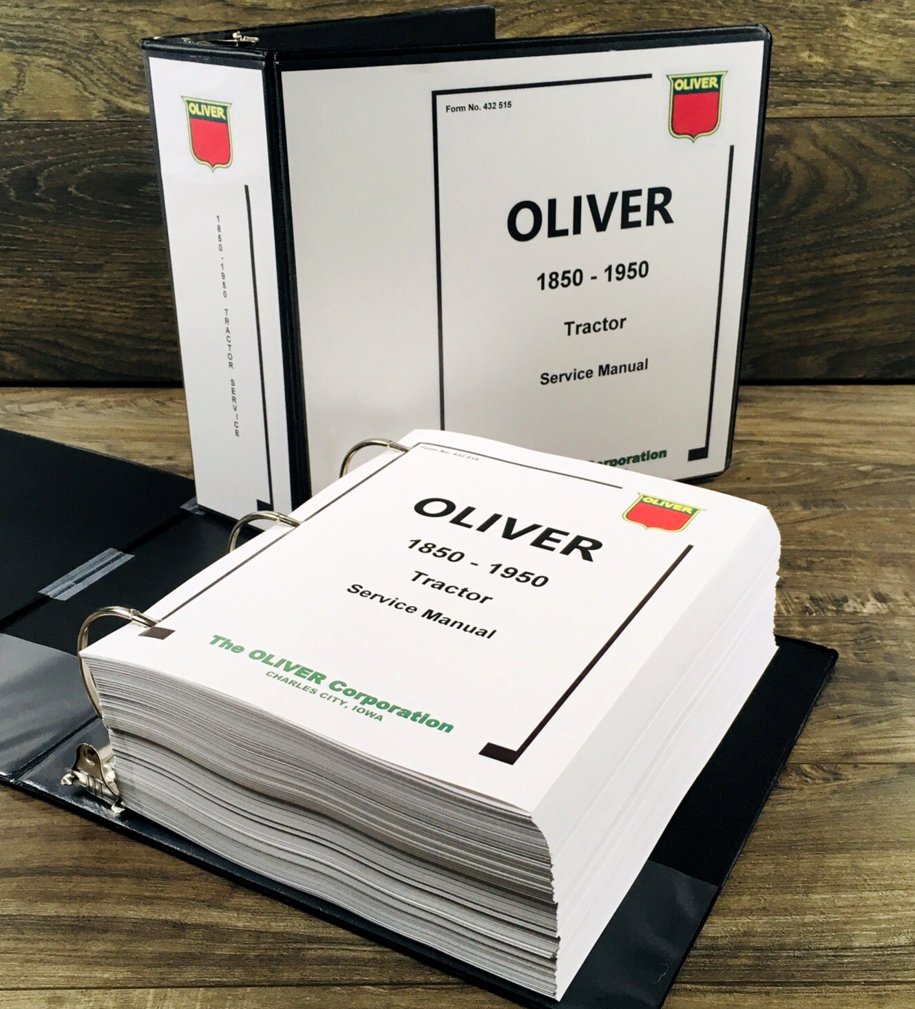 Oliver 1950 Tractor Service Manual w/ 4-53 Engine Book Repair Shop Workshop