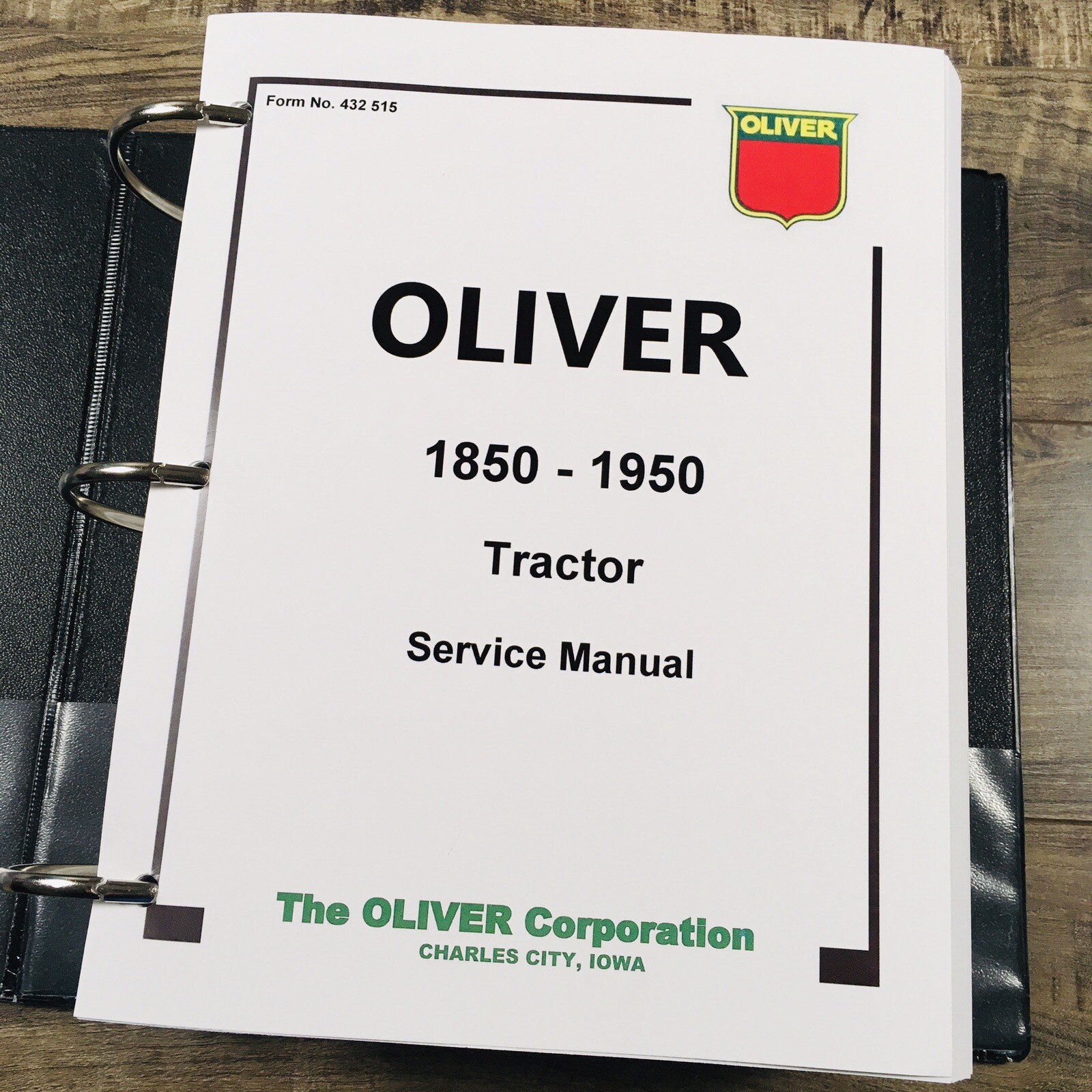 Oliver 1950 Tractor Service Manual w/ 4-53 Engine Book Repair Shop Workshop - Image 2