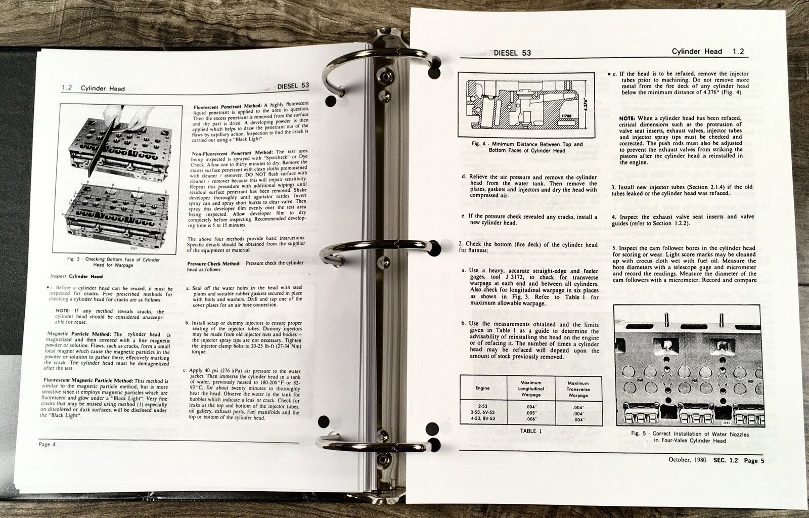 Oliver 1950 Tractor Service Manual w/ 4-53 Engine Book Repair Shop Workshop - Image 5