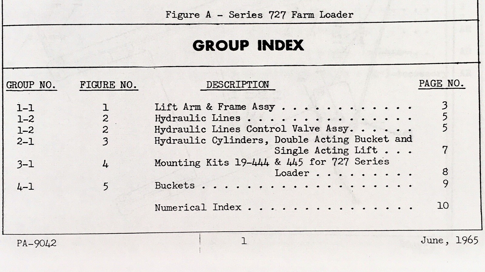 Ford 727 Loader Service Parts Operators Manual Owners Repair Shop Set Catalog - Image 8