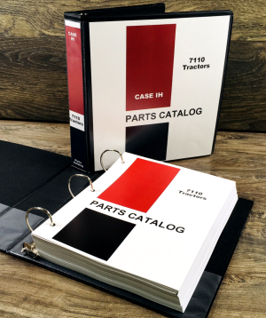 Case IH 7110 Tractor Parts Manual Catalog Book Assembly Schematic Exploded Views