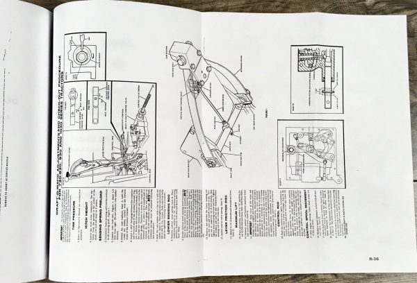 Case 730 830 Comfort King Draft-O-Matic Tractor Service Parts Manual 8253501-Up - Image 24