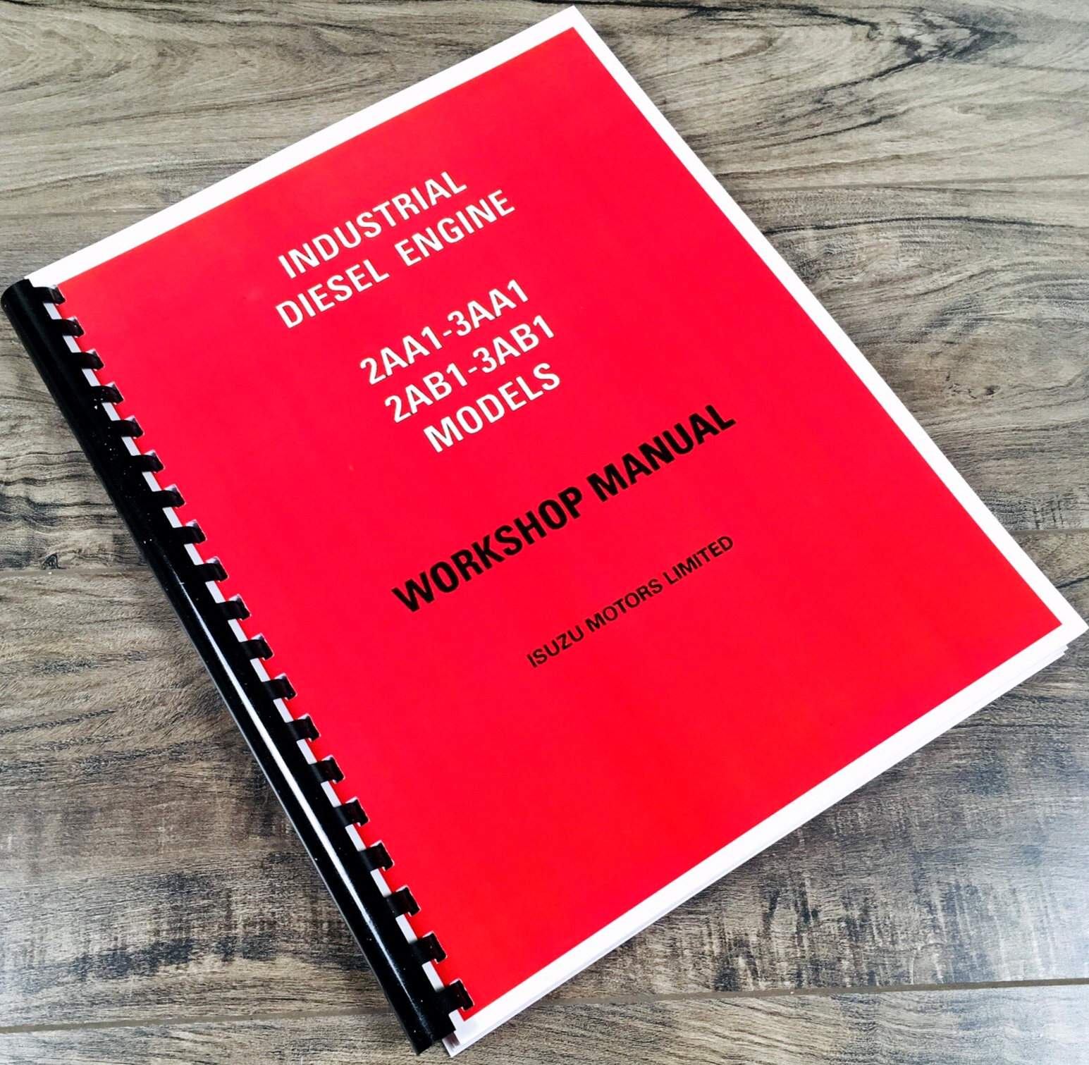 Isuzu 2AA1 3AA1 2AB1 3AB1 Industrial Diesel Engine Service Manual Repair Shop