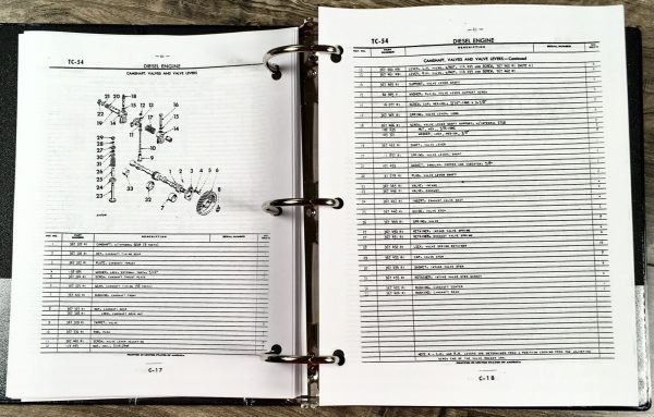 Farmall 300 350 Tractor Service Parts Catalog Manual Set Repair Workshop Book - Image 23