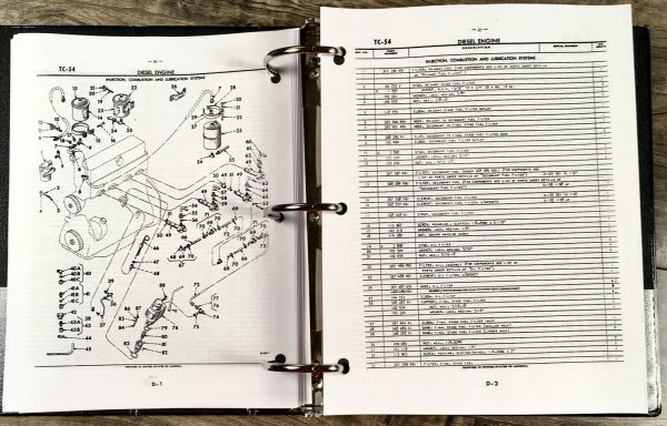 Farmall 300 Tractor Service Parts Operators Manual Set Shop Catalog Repair Book - Image 23
