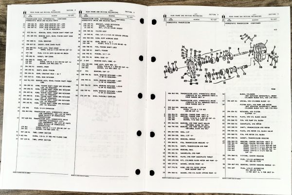 International Cub Cadet 129 Lawn Tractor Service Manual Parts Operators Set Shop - Image 21