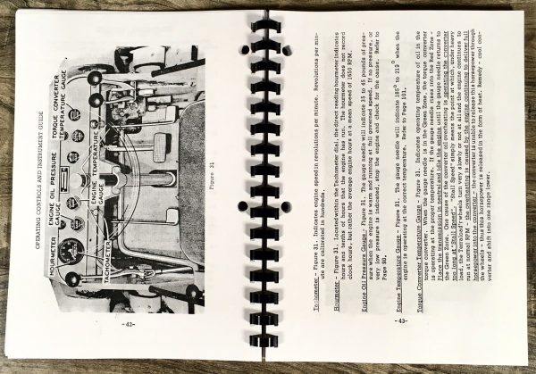 Case W9 Gasoline Terraload'r Service Manual Parts Operators Set Prior to 8150186 - Image 23