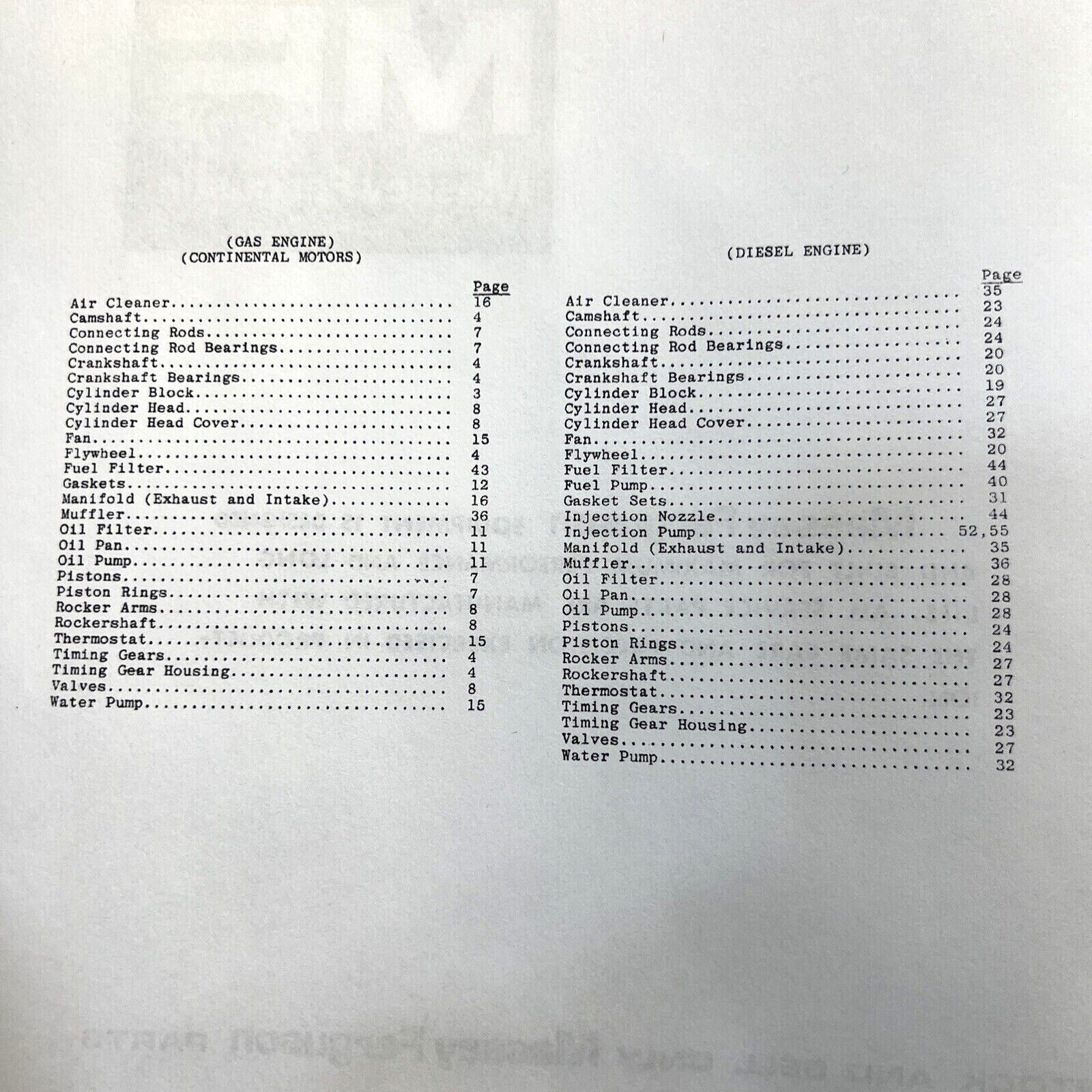 Massey Ferguson 30B Tractor Loader Backhoe Parts Catalog Manual Set Assembly - Image 5