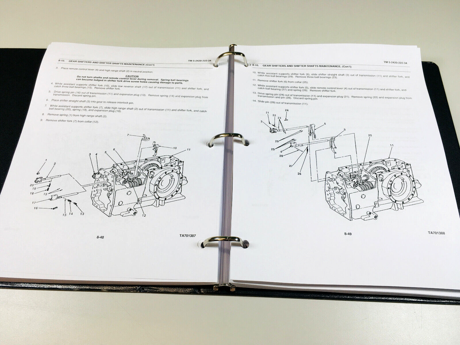 Service Repair Shop Manual fits JD 410C Military Tractor Loader Backhoe - Image 6
