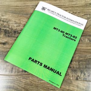 Belarus MT3-80 MT3-82 Tractor Parts Manual Catalog Book Assembly Schematics View