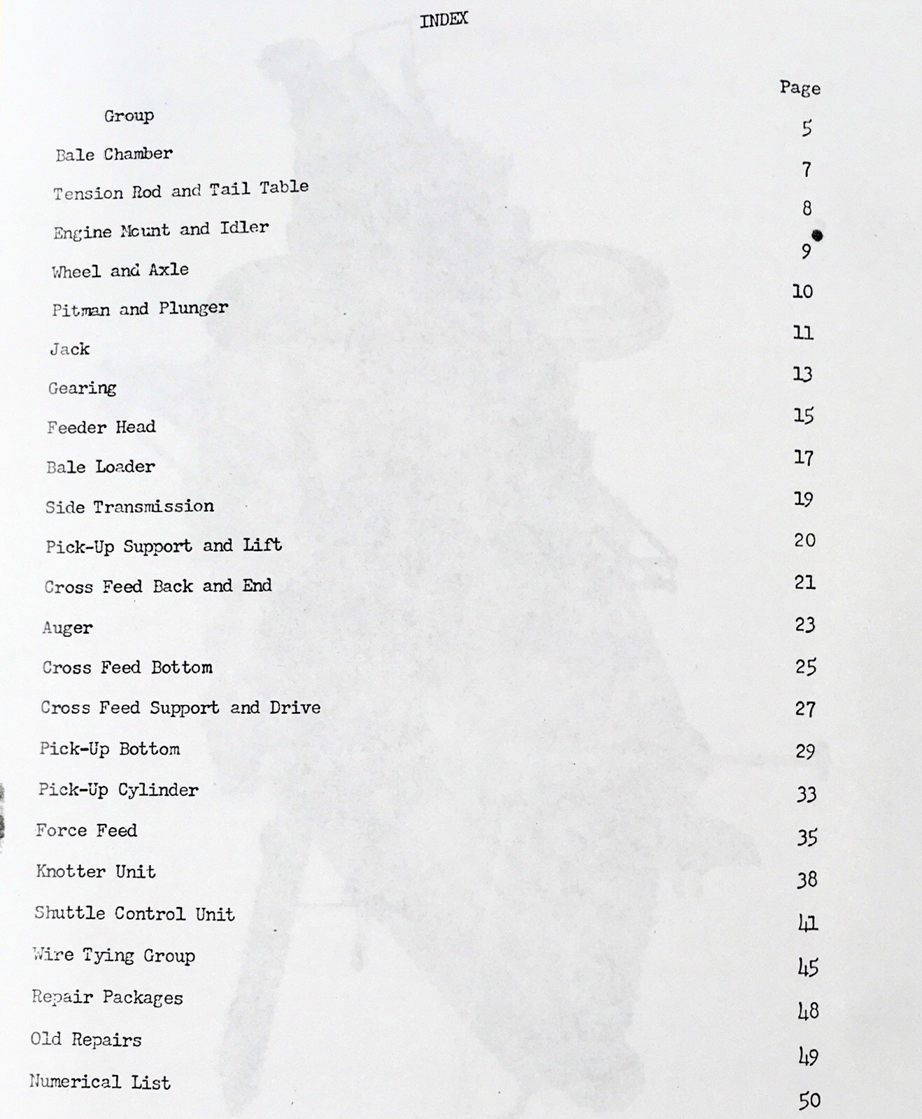 Oliver Model 8 Pick Up Baler Parts Manual Catalog Book Assembly Schematics Views - Image 2
