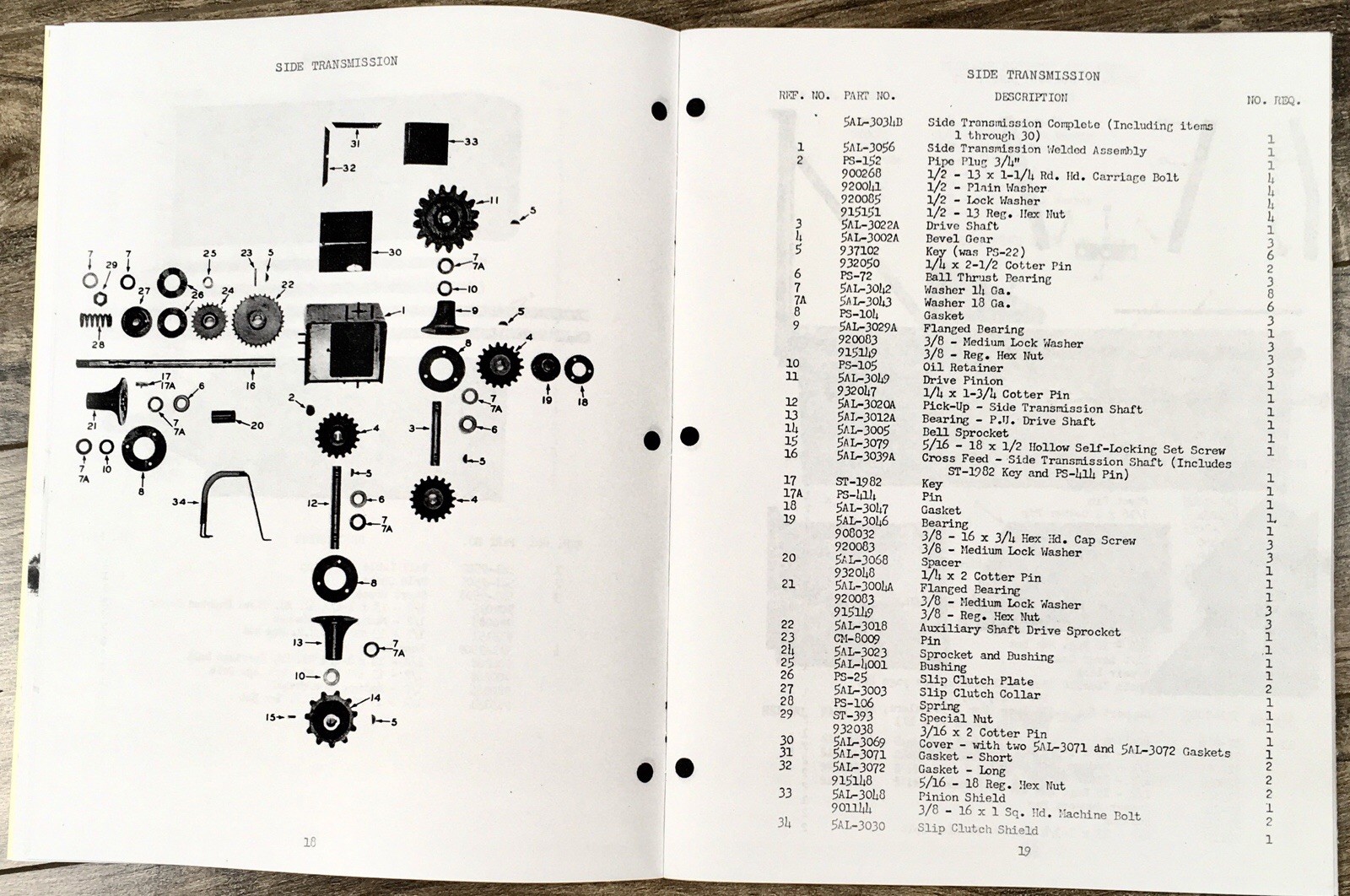 Oliver Model 8 Pick Up Baler Parts Manual Catalog Book Assembly Schematics Views - Image 4