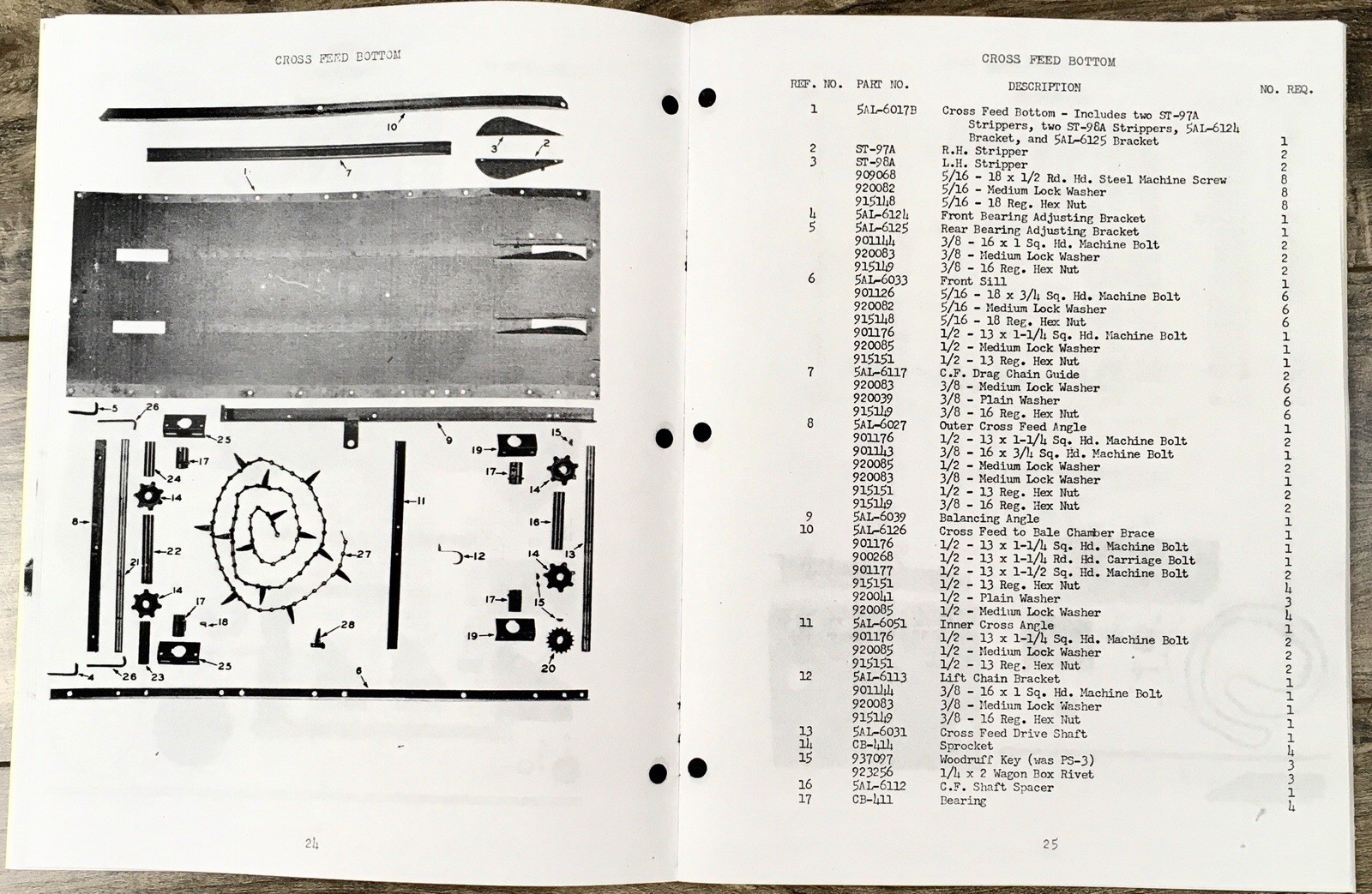 Oliver Model 8 Pick Up Baler Parts Manual Catalog Book Assembly Schematics Views - Image 5
