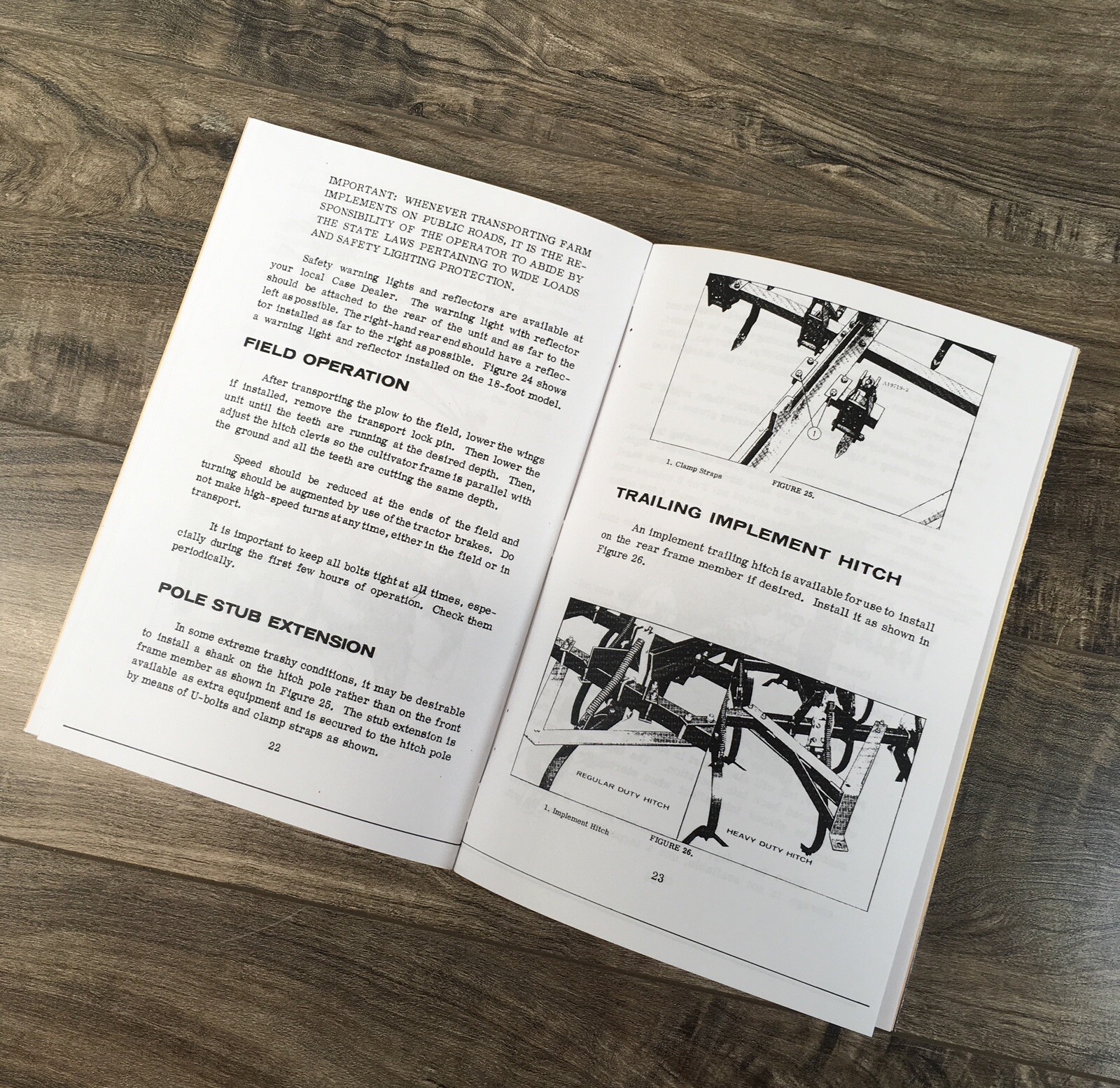 Case FC14-6 FC15-6 & FC18 Field Cultivator Operators Manual Owners Maintenance - Image 3