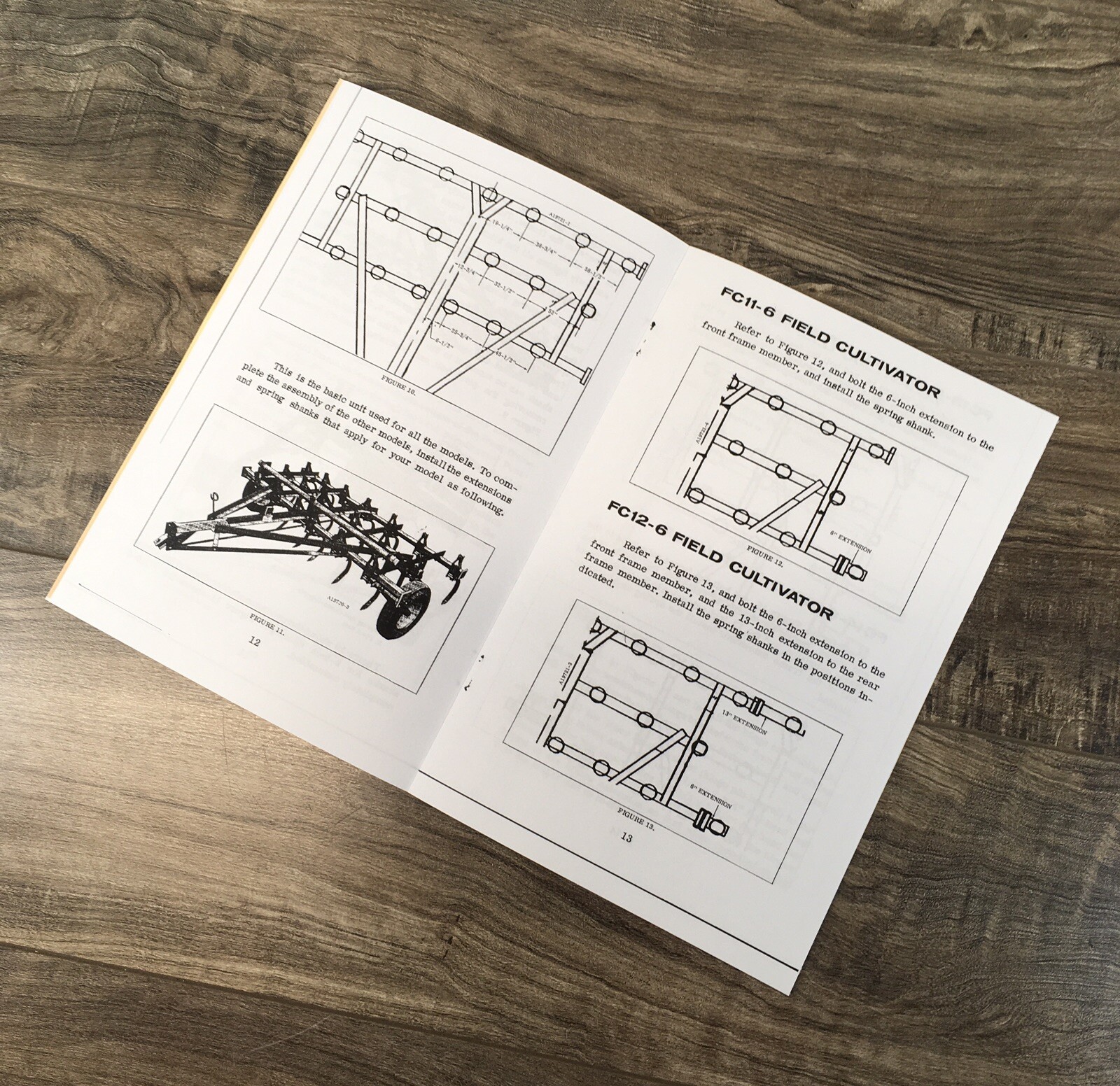 Case FC14-6 FC15-6 & FC18 Field Cultivator Operators Manual Owners Maintenance - Image 4