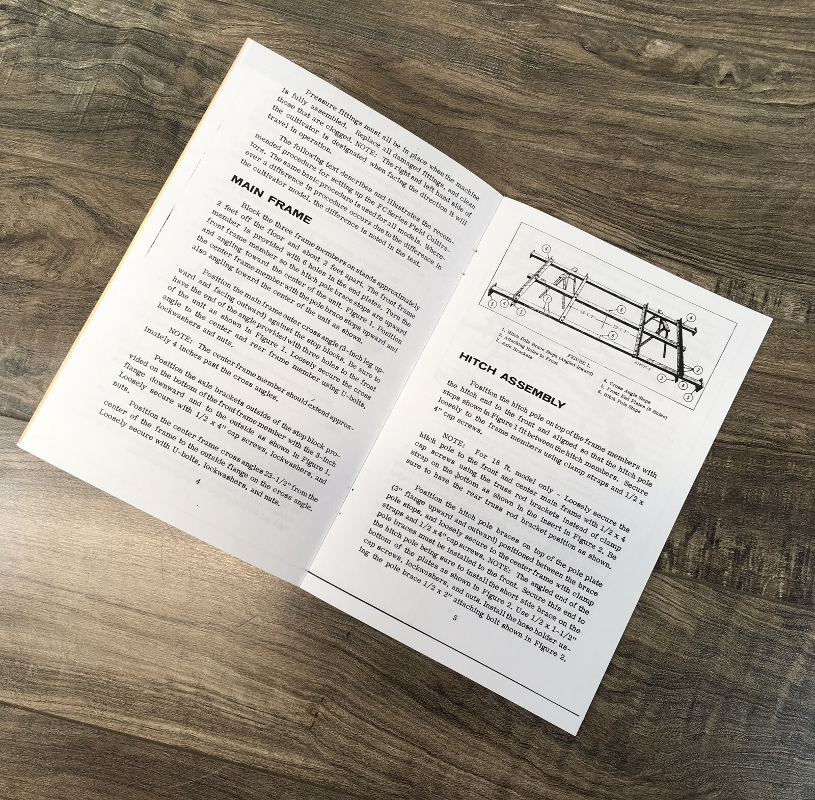 Case FC14-6 FC15-6 & FC18 Field Cultivator Operators Manual Owners Maintenance - Image 6