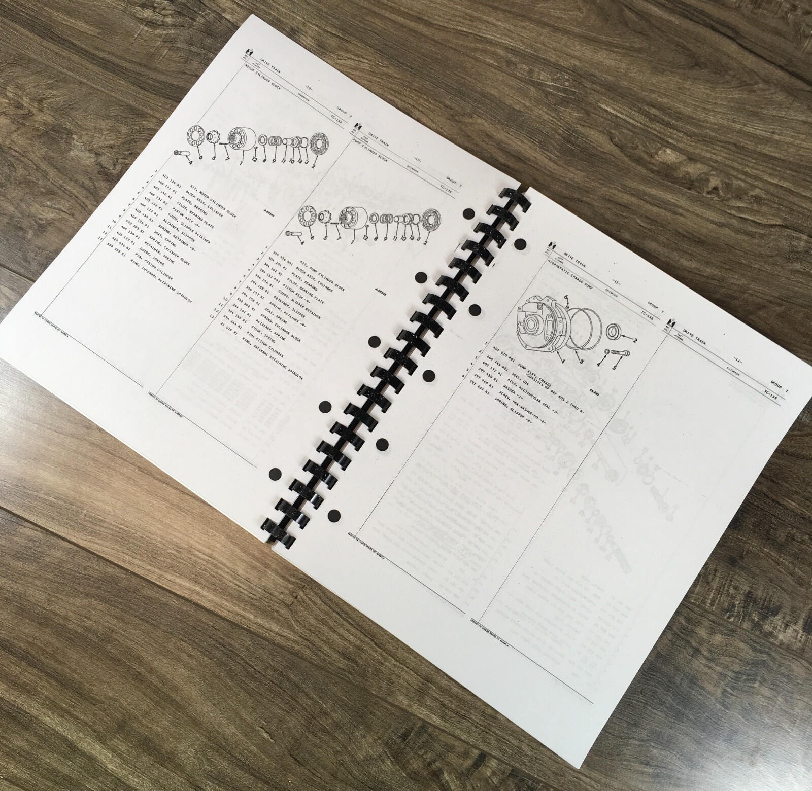 International 574 2500 Series A Tractor C-200 Gas Engine Parts Catalog Set IH - Image 6