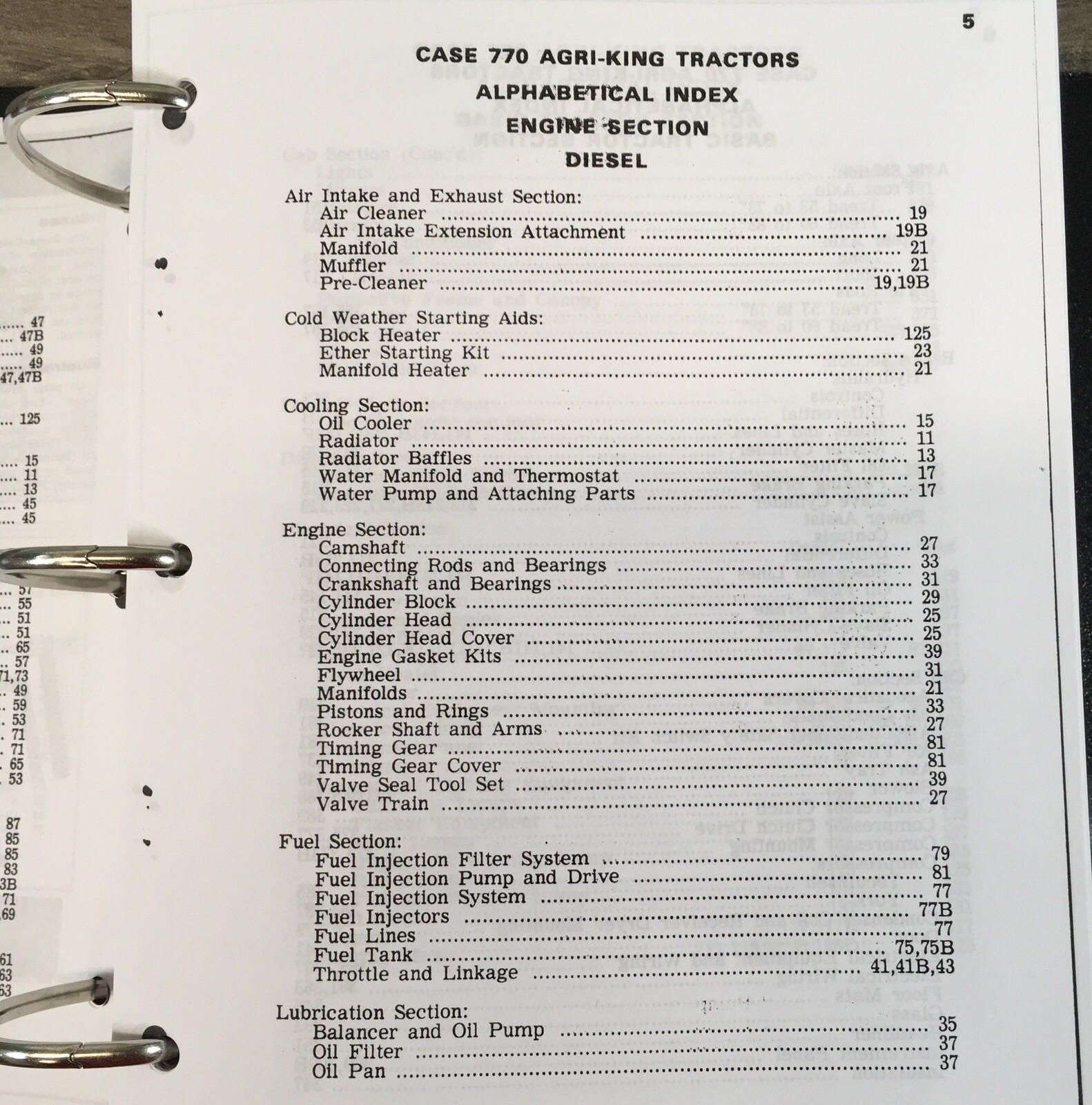 Case 770 Tractor Service Manual Parts Catalog Repair Shop Set SN 8675001-After - Image 13