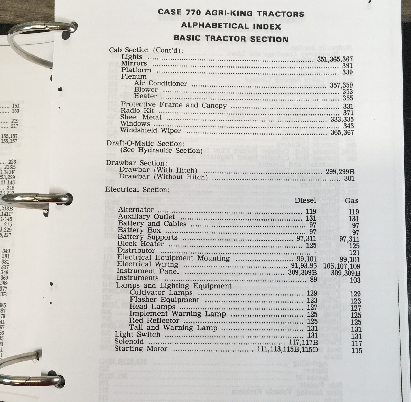 Case 770 Tractor Service Manual Parts Catalog Repair Shop Set SN 8675001-After - Image 15