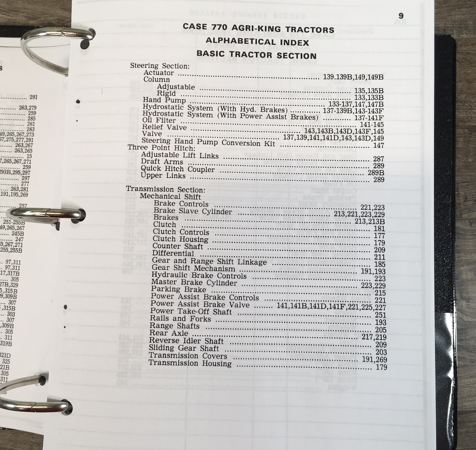 Case 770 Tractor Service Manual Parts Catalog Repair Shop Set SN 8675001-After - Image 17