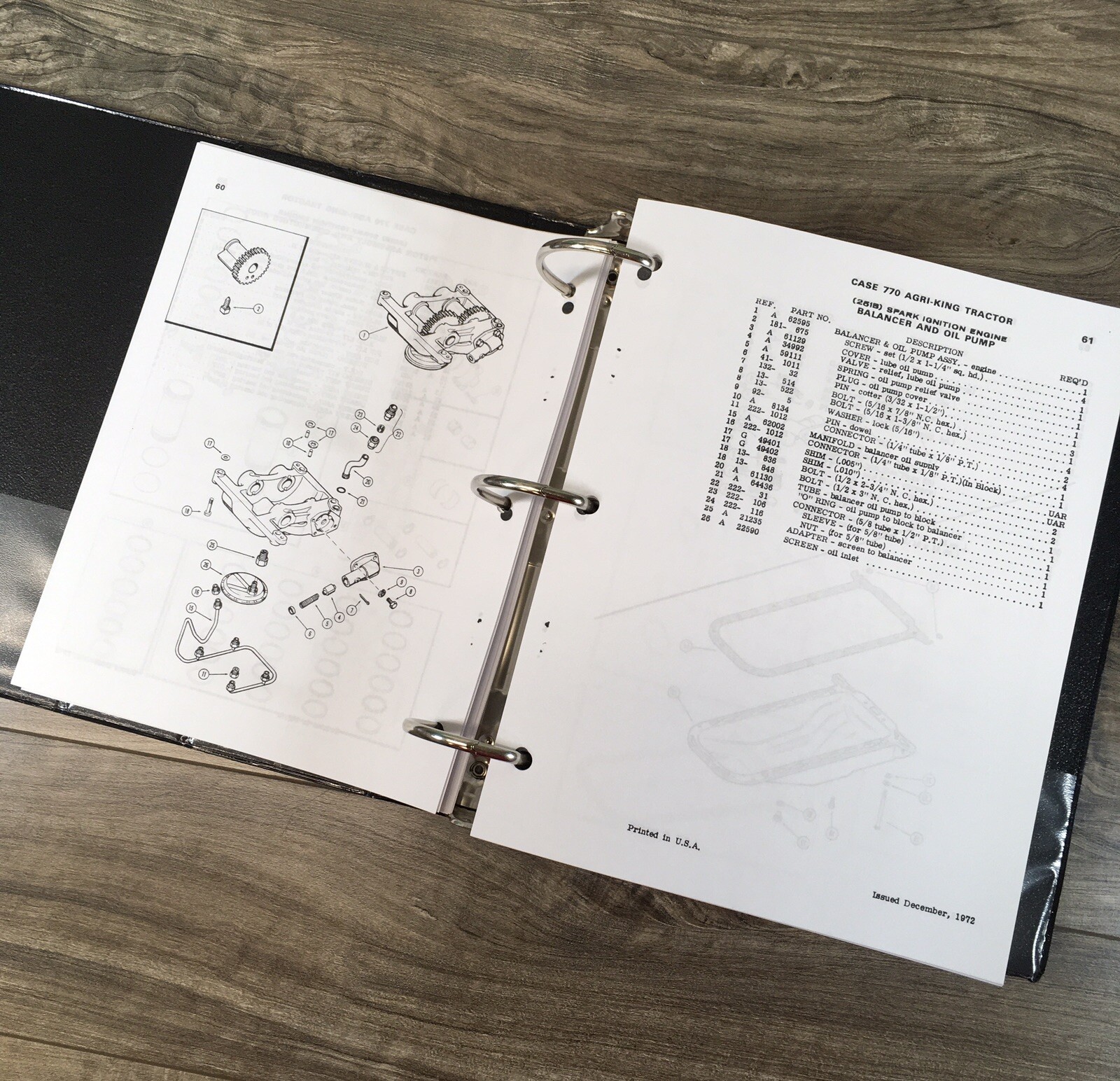 Case 770 Tractor Service Manual Parts Catalog Repair Shop Set SN 8675001-After - Image 19