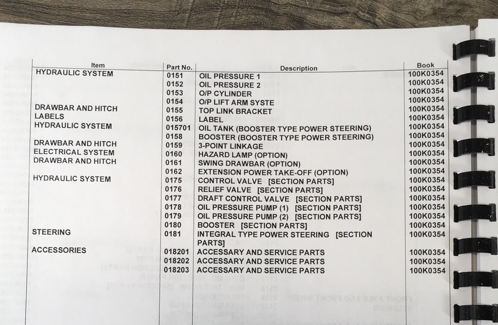Kubota L345 Tractor Parts Manual Catalog Assembly Schematics Exploded Views - Image 3