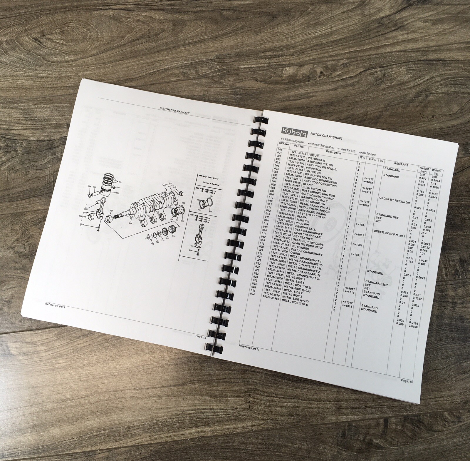 Kubota L345 Tractor Parts Manual Catalog Assembly Schematics Exploded Views - Image 5