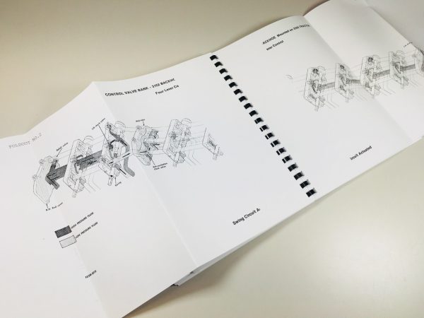International 2400B Loader Backhoe Tractor Service Parts Operators Manual Set - Image 21
