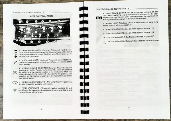 Case 1080 Crawler Excavator Service Manual Parts Catalog Operators Owners Set - Image 21