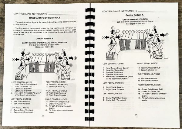 Case 1080 Crawler Excavator Service Manual Parts Catalog Operators Owners Set - Image 22
