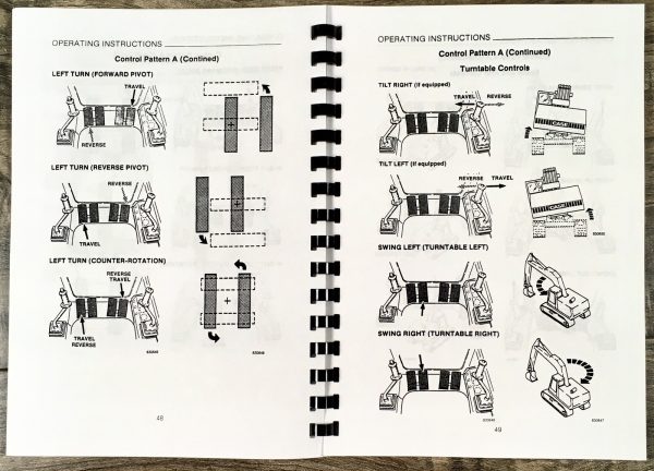 Case 1080 Crawler Excavator Service Manual Parts Catalog Operators Owners Set - Image 23