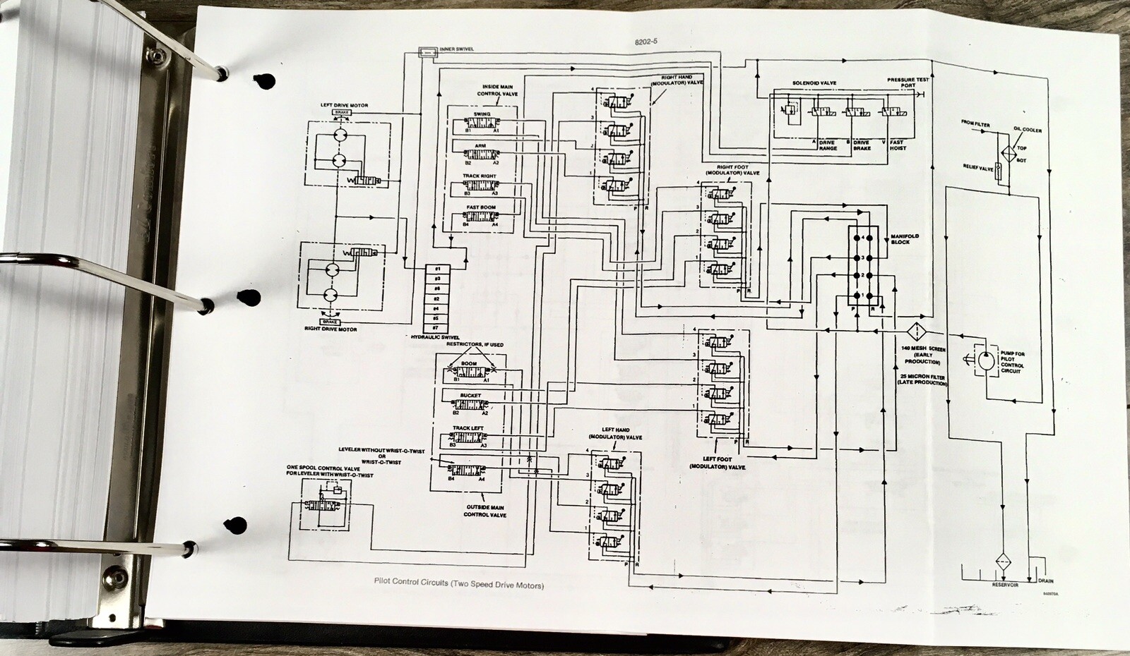 Case 1080 Crawler Excavator Service Manual Parts Catalog Set Repair Shop Book - Image 15