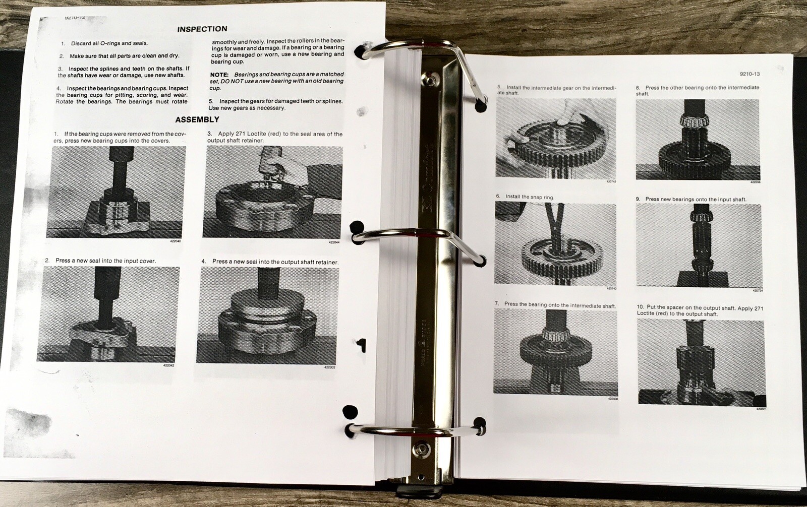 Case 1080 Crawler Excavator Service Manual Parts Catalog Set Repair Shop Book - Image 16