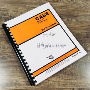 Case 475 Cable Layer Vibratory Plow Crawler Parts Manual Catalog W/ 301B Engine