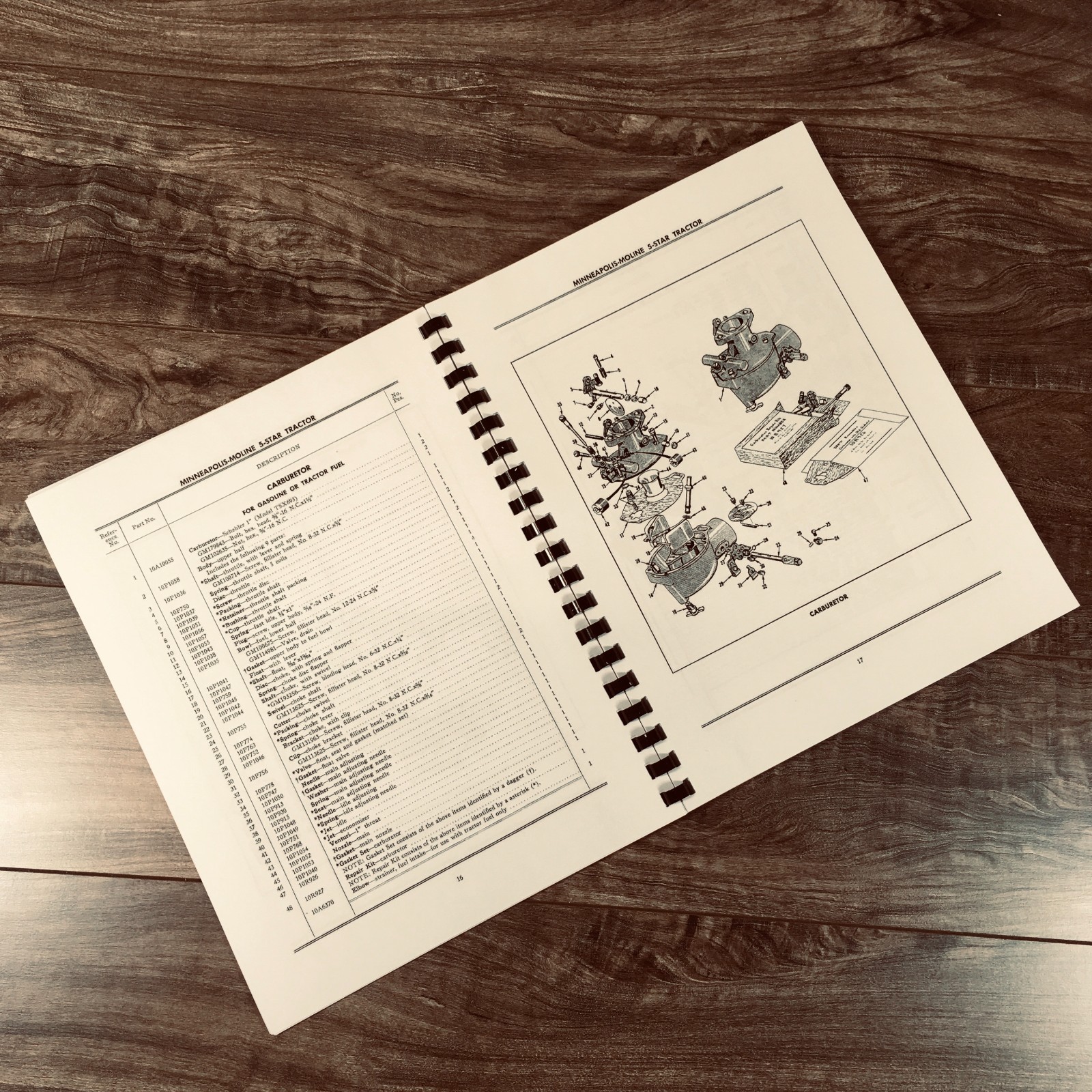 Minneapolis Moline 5 Star Tractor Service Parts Operators Manual Set Repair Book - Image 14